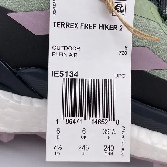 Adidas Women's Terrex Free Hiker 2 GORE-TEX Waterproof Hiking Shoe  |  Size: 7.5 - Picture 14 of 15